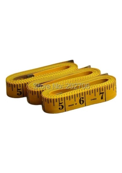 Yağ Kumpas 3 1 Adet Yumuşak 3 Metre 300 cm Dikiş Terzi Terzilik 1.5 M Bmı Bant Dijital Vücut Kütlesi Ince Kılavuz Vücut Yağ Kumpas (Yurt Dışından)