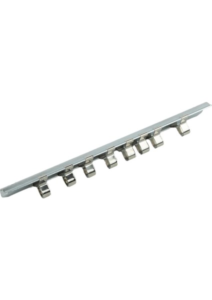 150MM Demir Soket Raf Anahtarı Tutucu 1/4 3/8 1/2 Inç Depolama Sonlandırıcı 8 Klipsli Raylı Alet Düzenleyici Ev Endüstriyel Garaj (Yurt Dışından) modelleri