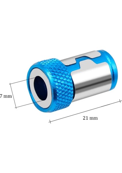 B-Siyah 2022 Evrensel Manyetik Halka 1/4 Metal Tornavida Ucu Manyetik Halka 6.35MM Shank Korozyon Önleyici Matkap Ucu Mıknatıs Güçlü Halka (Yurt Dışından) modelleri