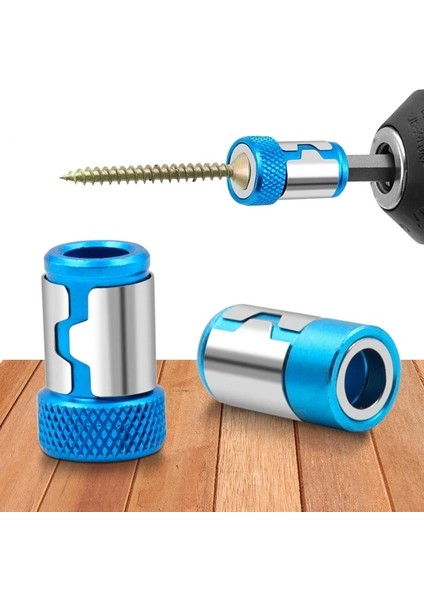 B-Siyah 2022 Evrensel Manyetik Halka 1/4 Metal Tornavida Ucu Manyetik Halka 6.35MM Shank Korozyon Önleyici Matkap Ucu Mıknatıs Güçlü Halka (Yurt Dışından) indirimleri