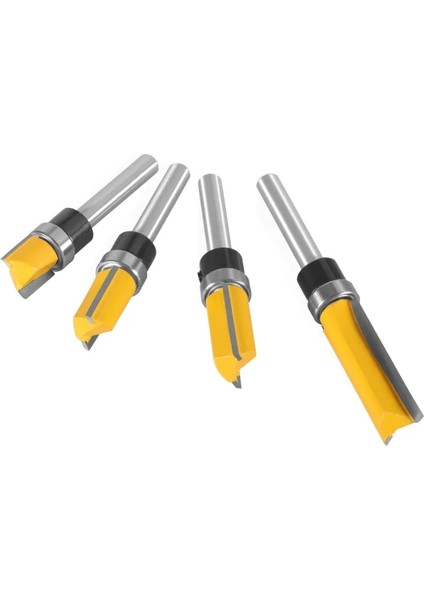 6X12.7X25 Yusun Şablon Trim Desen Bit Koyu 1/2 Dia Karbür Kesiciler Yönlendirici Bit Ağaç Işleme Freze Kesicisi Ahşap (Yurt Dışından) fırsatları