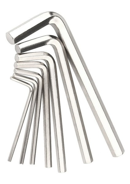 Simli 7 Adet 0.7/0.9/1.3/1.5/2/2.5/3mm Altıgen Allen Anahtarı Anahtarı Alet Takımı Bisiklet Tamir Araçları El Tamir Araçları 0.7mm-3mm (Yurt Dışından)