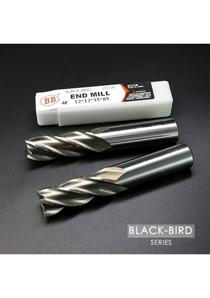 3.5mm 3 Flüt-Hss Bb Frezeler Yüksek Hassasiyetli Hss Metal Kesici Co8 Kobalt D1-32MM 2 3 4 Flüt Diş Alüminyum Freze Aracı Anahtar Koltuklu Yönlendirici Bit (Yurt Dışından)