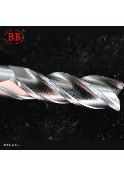 3.5mm 3 Flüt-Hss Bb Frezeler Yüksek Hassasiyetli Hss Metal Kesici Co8 Kobalt D1-32MM 2 3 4 Flüt Diş Alüminyum Freze Aracı Anahtar Koltuklu Yönlendirici Bit (Yurt Dışından)