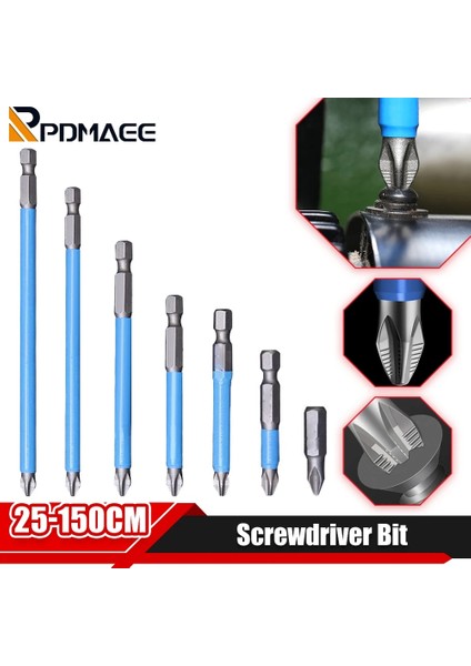 70MM Ph2 Çapraz Matkap Ucu Kafa Tornavida Uçları El Aletleri Kaymaz Elektrikli Hex Shank Manyetik Tornavida Matkap Ucu Toplu Kafa Aracı (Yurt Dışından) fiyatları