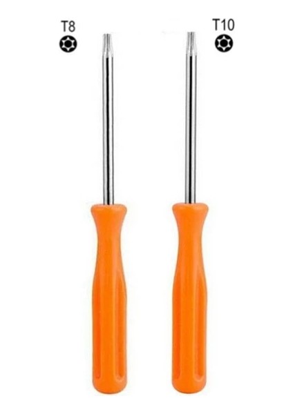 T8T10 Torx T6 T8 T10 Hassas Güvenlik Tornavida Xbox 360/PS3/PS4 Kurcalamaya Dayanıklı Delik Denetleyici Tamir Araçları Sökme Aracı (Yurt Dışından)