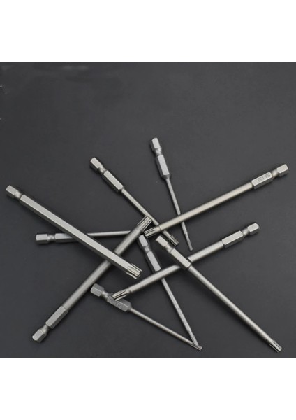 100MM T8 1 Adet 100MM Uzun T6-T40 Manyetik Torx Tornavida Uçları Seti Elektrikli Tornavida Kafası T6, T7, T8, T10, T15, T20, T25, T27, T30, T40 (Yurt Dışından) fırsatları