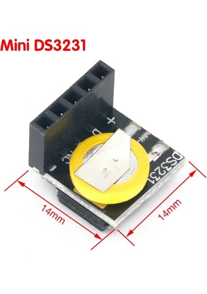 Mini DS3231 Modülü DS3231 AT24C32 Iıc Modülü Hassas Saat Modülü DS3231SN Bellek Modülü DS3231 Mini Modül Gerçek Zamanlı 3.3V/5V Pi Için (Yurt Dışından)