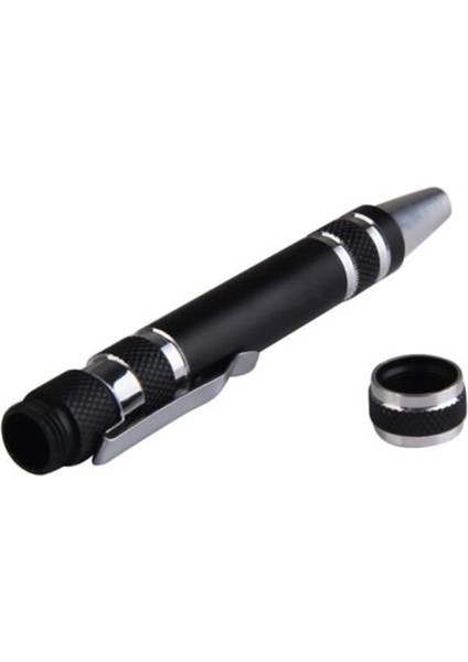 Gümüş Sıcak Taşınabilir 8 In 1 Alüminyum Kalem Tarzı Tornavida Çok Aracı Hassas Cep Telefonu Tamir Aracı Takımı Tornavida Seti Uçları (Yurt Dışından) modelleri