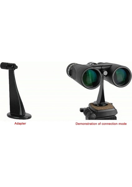 Metal Evrensel Dürbün Montaj Tutucu Konektörü Teleskop Tripod Adaptör Standı Standart Uyumlu / Tüm Standartlara Uygun (Yurt Dışından) modelleri