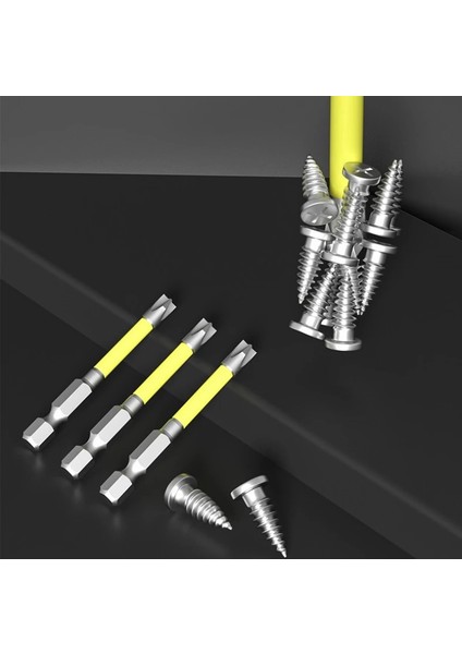 1 Adet 65MM Sarı Manyetik Özel Çapraz Tornavida Bit Somun Sürücüleri Fph2 Soket Anahtarı Elektrikçi Elektrikli El Aletleri 65MM 110MM Tornavida Bit Seti (Yurt Dışından)
