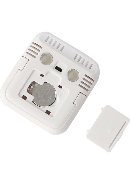 Beyaz Termometre Higrometre Bildirim Uyarısı ve LCD Ekranlı Doğru Iç Mekan Duvara Monte Gösterge Dijital Sıcaklık Nem Monitörü (Yurt Dışından) fırsatları