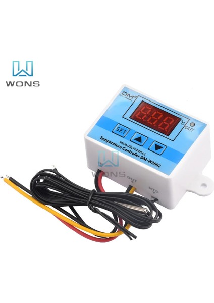 Su Geçirmez Prob 12V 24V 220V 110V 10A W3002 Dijital LED Sıcaklık Kontrol Cihazı Termostat Kontrol Anahtarı Termoregülatör Sensör Metre Probu ile (Yurt Dışından) modelleri
