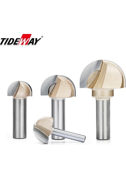 Y00103 Ağaç Işleme Çekirdek Kutusu Yuvarlak Koy Burun Bit Tungsten Karbür Cnc Oluk Araçları 1/2 1/4 Shank Freze Uçları Ahşap Freze Kesici Için (Yurt Dışından) indirimleri