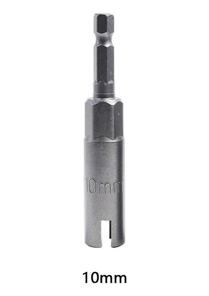 H10MM Kelebek Cıvata Soket Anahtarı 1/4 "hex Shank Güç Kanat Somun Sürücü Yuvası Kanat Somun Matkap Ucu 10/12/14/16/18MM Panel Somun Vidaları Için (Yurt Dışından)