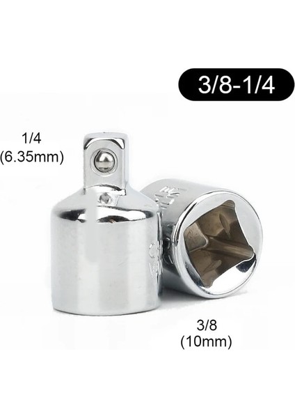3-8 Ila 1-4 1/4 "3/8" 1/2 "sürücü Cırcır Lokma Seti Pnömatik Darbe Anahtarı Ortak Soket Adaptörü Dişi Erkek Dönüştürücü El Tamir Araçları (Yurt Dışından)