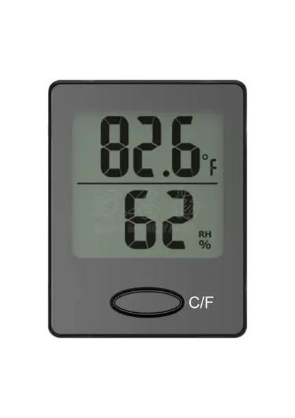 Siyah Mini LCD Termometre Dijital Higrometre Iç Mekan Sıcaklık Higrometre Sensörü Ölçer Ev Ortamı Termometre (Yurt Dışından)