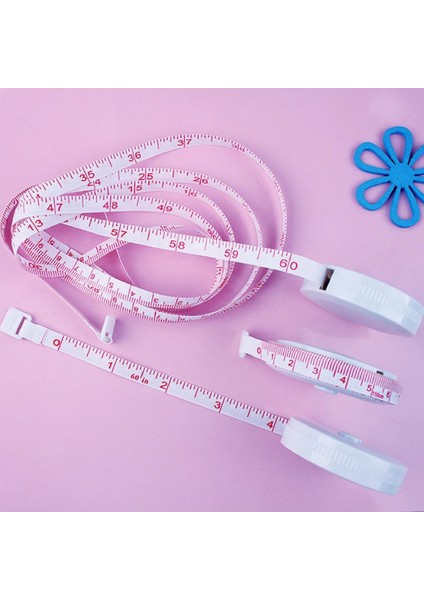 150 Cm/60 Inç Mezura Çift Taraflı Geri Çekilebilir Vücut Yüksekliği Ölçme Bel Çevresi Dikiş Terzi (Yurt Dışından) modelleri
