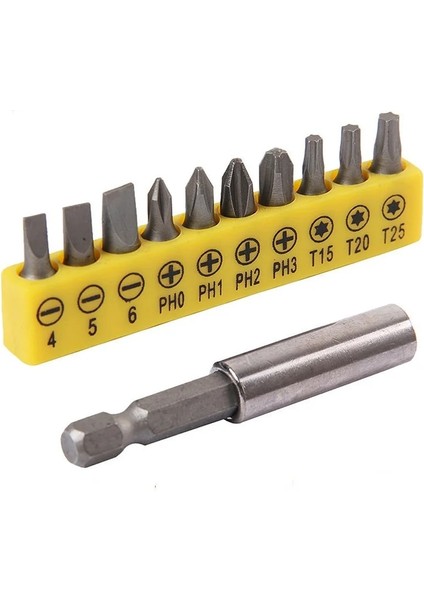 C-58MM Tornavida Uçları Seti Çok Fonksiyonlu Çok Yönlü Tornavidalar Uzatma Çubuğu Alet Takımı Oluklu/ph/torx Çapraz Matkap Ucu El Aletleri (Yurt Dışından) indirimleri