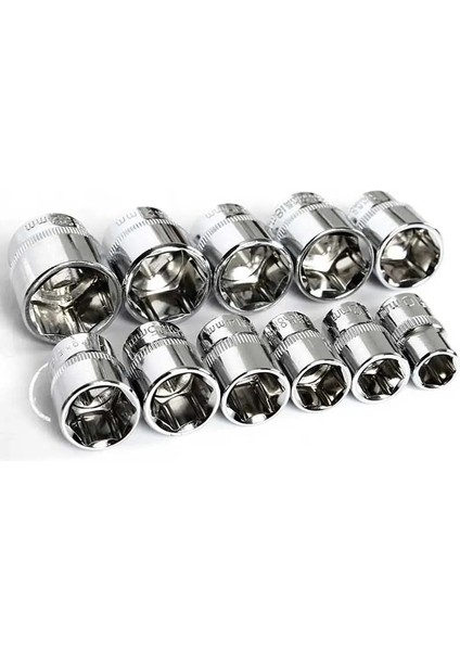 21MM Çok Fonksiyonlu Manuel Altıgen Kısa Kollu Standart Anahtar Için Soket 1/2" Tahrik 8~32 mm Metrik mm Krom Master (Yurt Dışından)
