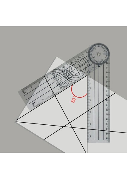 360 Derece Açı Cetvel Profesyonel Açı Bulucu Aşınmaya Dayanıklı Açı Ölçer Aksesuarları Dirsek Dizler Için Ortopedi Aracı (Yurt Dışından)