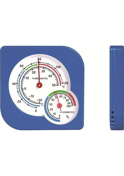 Siyah-Fahrenheit Mini Dijital Kapalı Uygun Sıcaklık Nem Ölçer Termometre Higrometre Ölçer Fahrenheit Santigrat (Yurt Dışından) indirimleri