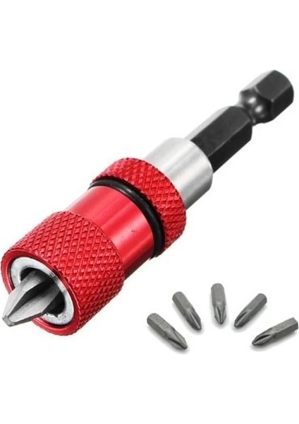 Mavi 1/4 Inç Hex Shank Manyetik Bit Tutucu Tornavida Setleri Matkap Uçları ile Hex Sürücü Bar Uzatma Elektrikli Uçları Tornavida Için (Yurt Dışından) modelleri