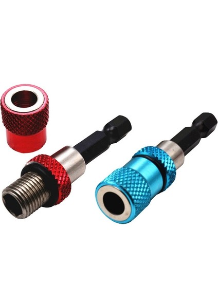 Mavi 1/4 Inç Hex Shank Manyetik Bit Tutucu Tornavida Setleri Matkap Uçları ile Hex Sürücü Bar Uzatma Elektrikli Uçları Tornavida Için (Yurt Dışından) fırsatları