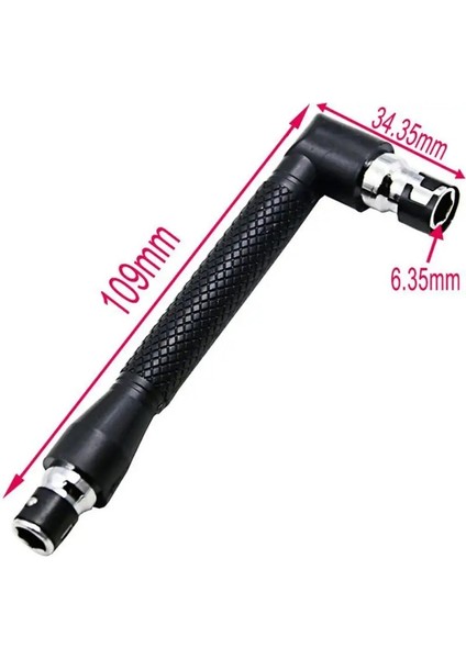 10 Bitlik Anahtar L Şekli 6.35MM Çift Kafa Boru Anahtarı Tornavida Ipuçları Için Altıgen Anahtar Rutin Yardımcı Alet Anahtar Seti Cırcır Tamiri (Yurt Dışından)