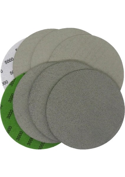 125MM-5000 125MM 150MM Yuvarlak Sünger Zımpara Kağıdı Pratik Cırt Cırt Zımpara Diski 3000 5000 Parlatma Için Flok Zımpara Kağıdı (Yurt Dışından)
