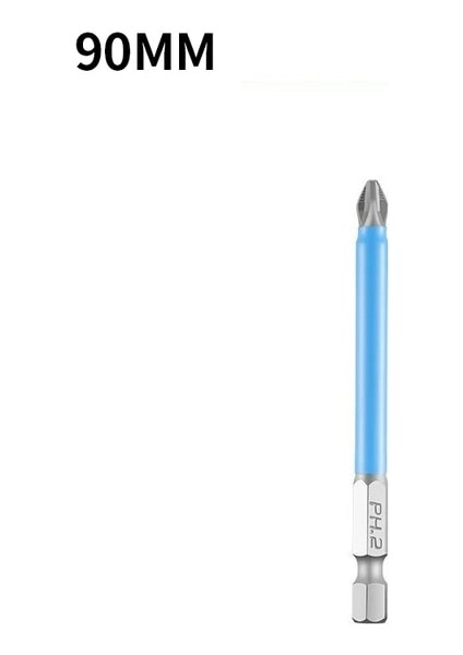1 Adet 90MM Kaymaz Tornavida Ph2 Çapraz Bit Matkap Kafası Tornavida Uçları El Aletleri S2 Elektrikli Hex Shank Manyetik Tornavida Matkap Ucu (Yurt Dışından)