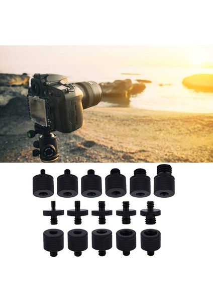 A27 Kamera Vidası 1/4 Dişi - M4- M5 M6- M8- M10 M12 Erkek Dönüşüm Adaptör Montajı (Yurt Dışından) modelleri