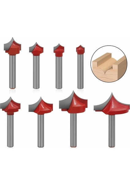 6X25 6mm Shank Yönlendirici Bit Cnc Araçları Katı Karbür Yuvarlak Burun Uçları Yuvarlak Nokta Kesim Bit Çalkalayıcı Kesici Aletler Ahşap Ağaç Işleme Aletleri (Yurt Dışından) fiyatları