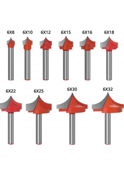 6X25 6mm Shank Yönlendirici Bit Cnc Araçları Katı Karbür Yuvarlak Burun Uçları Yuvarlak Nokta Kesim Bit Çalkalayıcı Kesici Aletler Ahşap Ağaç Işleme Aletleri (Yurt Dışından) fırsatları