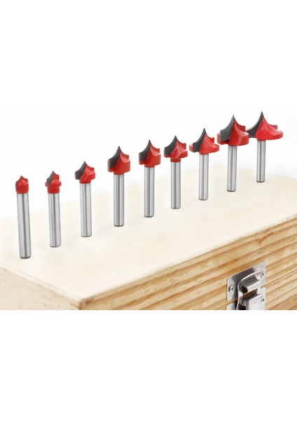 6X25 6mm Shank Yönlendirici Bit Cnc Araçları Katı Karbür Yuvarlak Burun Uçları Yuvarlak Nokta Kesim Bit Çalkalayıcı Kesici Aletler Ahşap Ağaç Işleme Aletleri (Yurt Dışından) indirimleri