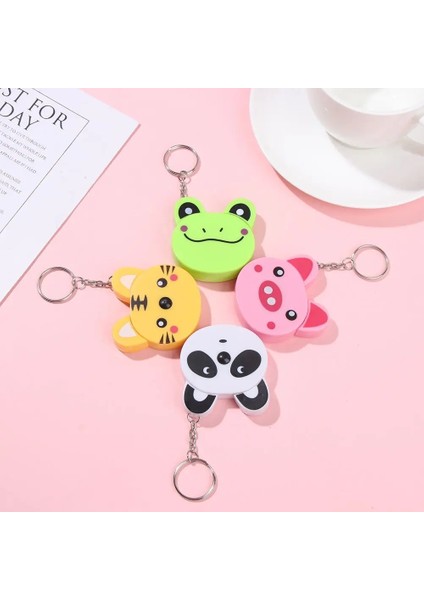 Stil 9 100CM Sevimli Geri Çekilebilir Mezura Kawaii Hayvan Rulo Otomatik Dikiş Mezura Cetvel Ölçüm Bandı Anahtarlık Ev (Yurt Dışından) indirimleri