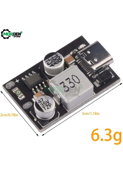 Kahverengi Tip C 20W Hızlı Şarj Modülü Pd3.0 Pps Qc3.0 Scp Şarj 5V 3.5A/9V 2.2A/12V 1.65A Aşırı Akım Kısa Devre Koruma Kartı (Yurt Dışından) modelleri