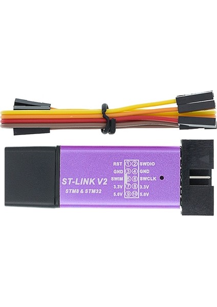 St-Lınk V2 STM32F401 STM32F411 Geliştirme Kartı STM32F401CCU6/CDU6 STM32F411CEU6 STM32F4 Öğrenme Kartı 84MHZ 64KB Ram 256KB St-Lınk V2 (Yurt Dışından)