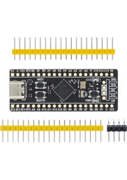 St-Lınk V2 STM32F401 STM32F411 Geliştirme Kartı STM32F401CCU6/CDU6 STM32F411CEU6 STM32F4 Öğrenme Kartı 84MHZ 64KB Ram 256KB St-Lınk V2 (Yurt Dışından)