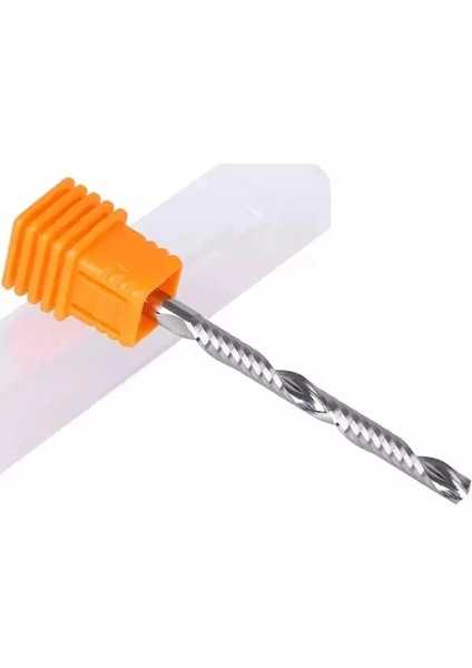 3.175X25 1 Adet 5A Tek Flüt Up Spiral Kesici Cnc End Mill Karbür Yönlendirici Bit Akrilik Pvc Mdf Freze Kesicisi Aaaaa Kalite (Yurt Dışından) fırsatları