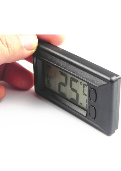 Gösterildiği Gibi Mini Hava Istasyonu LCD Dijital Su Geçirmez Elektronik Pano Termometre Sıcaklık Monitör Test Cihazı Araba Ev Yatak Için (Yurt Dışından) indirimleri