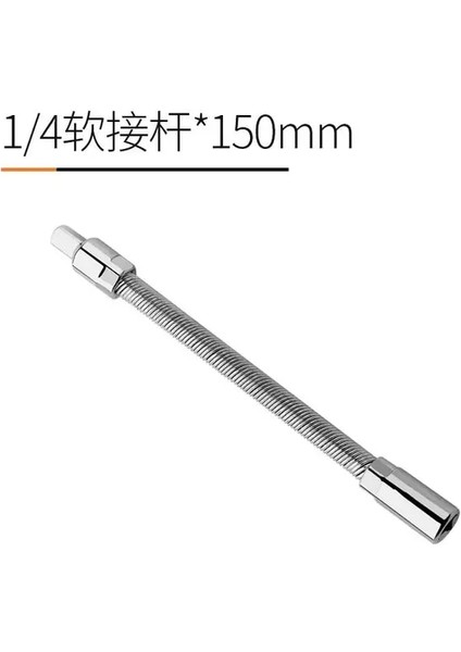 Yumuşak Biyel Soket Cırcır Anahtarı Uzatma Çubuğu 1/4 "50/100/150/250MM Cırcır Anahtarı Soket Genişletici El Ayarı El Aletleri (Yurt Dışından)