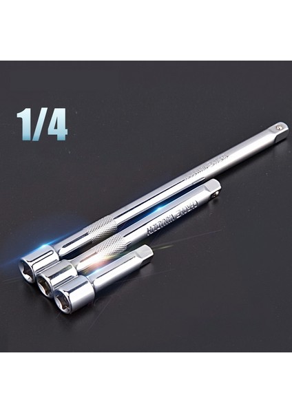 Yumuşak Biyel Soket Cırcır Anahtarı Uzatma Çubuğu 1/4 "50/100/150/250MM Cırcır Anahtarı Soket Genişletici El Ayarı El Aletleri (Yurt Dışından) fiyatları