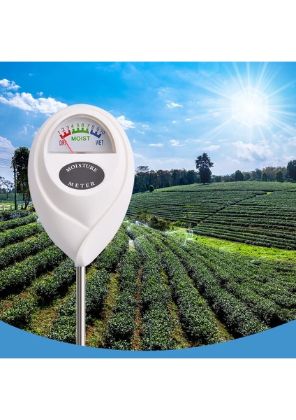Yeşil Nem Güneş Işığı Ph Ölçer 3 In1 Toprak Su Asitliği Nem Işık Ph Testi Bahçe Bitkileri Çiçekler Nem Test Cihazı Test Cihazı (Yurt Dışından)