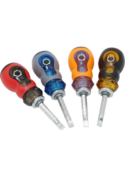 Rastgele 1 Adet Çift Amaçlı Toplu Kafa Teleskopik Emek Tasarrufu Sağlayan Tornavida 2 In 1 Mini Tornavida Teleskopik Aletler (Yurt Dışından)