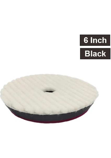 1 Pc Siyah 6 Inç Yün Araba Parlatma Pedleri Yün Parlatma Pedi Finish Parlatma Diski Araba Cilası Parlatma Pedleri 150MM Araba Parlatıcı Parlatıcı Ağda Aracı (Yurt Dışından)