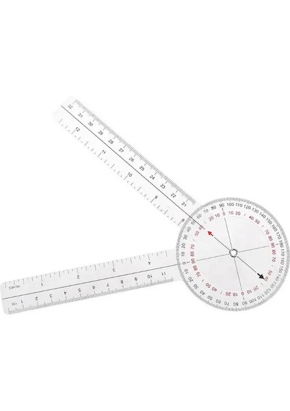 Resimde Gösterildiği Gibi 13 Inç 33 cm Gonyometre Tıbbi Ortak Cetvel Kalibre Edilmiş Ortopedi Omurga Parmak Açısı Cetvel Iletki (Yurt Dışından)