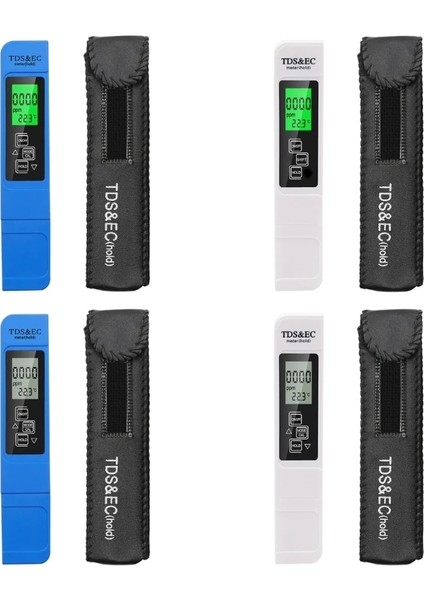 Mavi Su Kalitesi Test Cihazı Doğru Tds Metre Ec Metre Sıcaklık Test Kalemi Ev T5UC Için (Yurt Dışından)