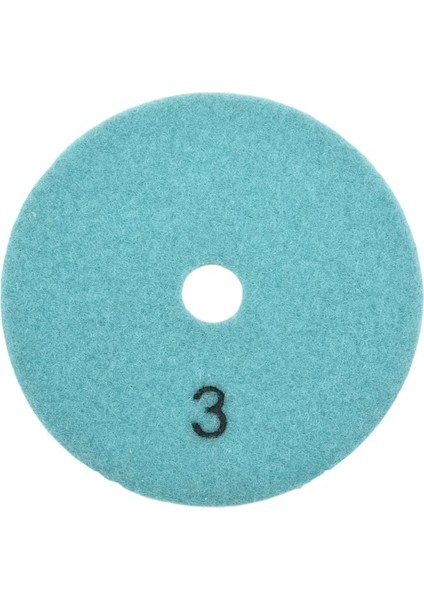 Grit 3 1pc Kuru Islak Elmas 3 Adım Parlatma Pedleri Diskler 4 Inç 100MM Grit 1 2 3 Granit Mermer Beton Taş Taşlama Parlatma Araçları (Yurt Dışından)