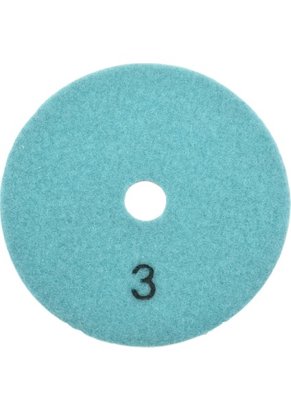 Grit 3 1pc Kuru Islak Elmas 3 Adım Parlatma Pedleri Diskler 4 Inç 100MM Grit 1 2 3 Granit Mermer Beton Taş Taşlama Parlatma Araçları (Yurt Dışından)